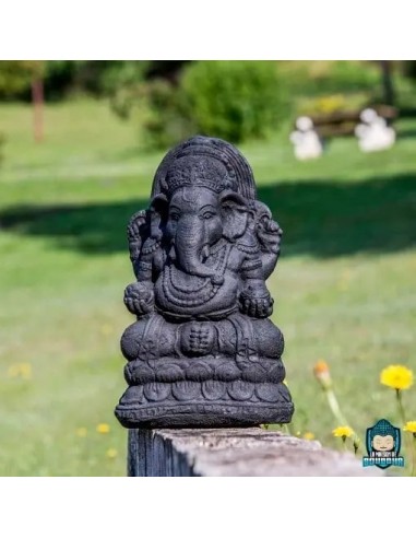 Statue Ganesh Résine Noir 50% de réduction en Octobre 2024