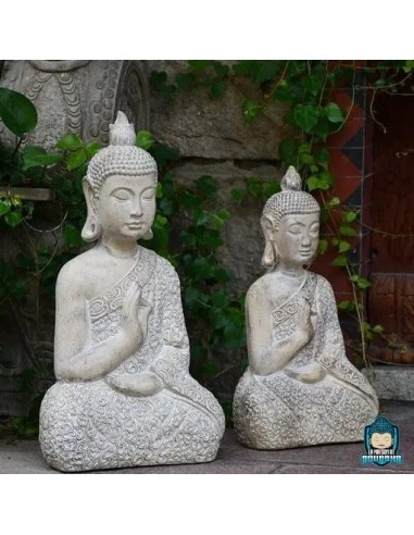 Statue de jardin zen Bouddha 2023