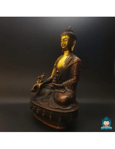 Statuette Bouddhiste Shakyamuni en Cuivre meilleur choix