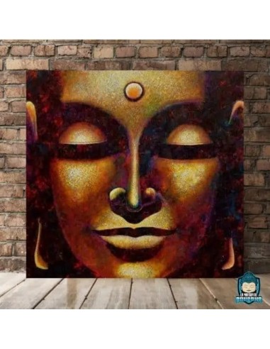 Peinture sur Toile Bouddha Véritable concentré