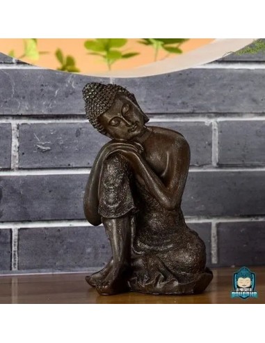 Statuette Bouddha Penseur livraison gratuite