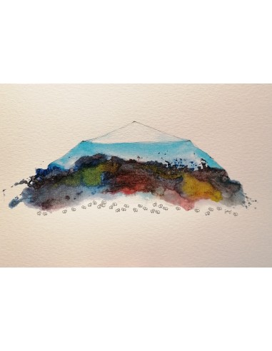 Ása Runars // aquarelle 4 une grave pollution 