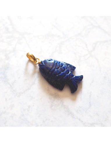 Charms Lucky Fish - Lapis Lazuli en ligne