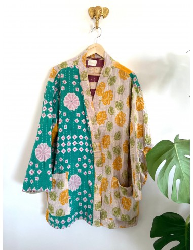 Kimono vintage Réversible Par le système avancé 