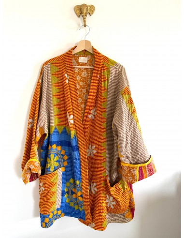 Kimono vintage Réversible pas cher