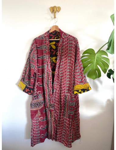 Kimono Vintage Réversible Long 50% de réduction en Octobre 2024