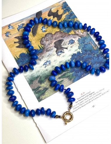 Collier opale bleu de la marque