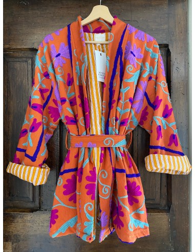 Kimono Suzani Jardin Indien 24 les ligaments