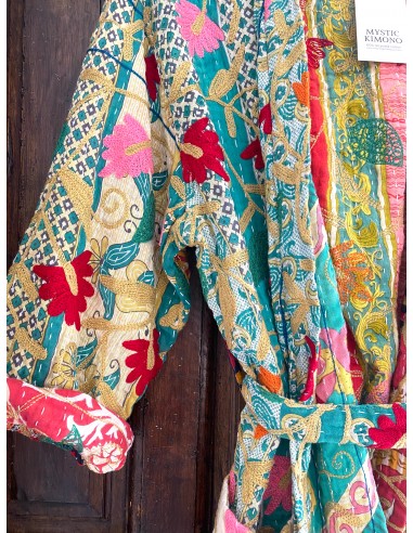 Kimono kantha vintage brodé 20 Découvrez la collection