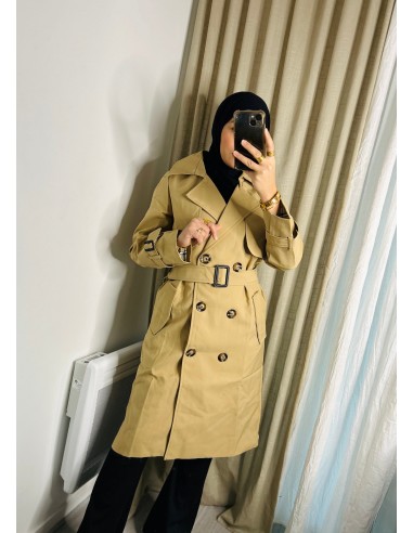 Manteau TRENCH en linge