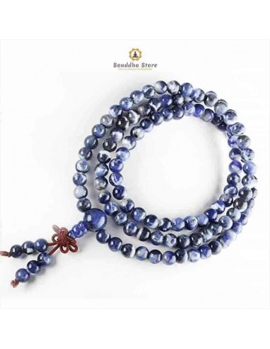 Mâla 108 perles en Sodalite store