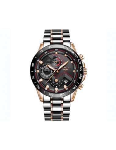 Montre Top Tachymètre à Quartz en Acier - Homme Véritable concentré