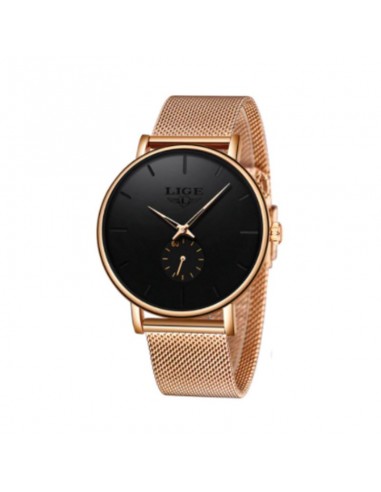 Reloj de pulsera de malla milanesa informal superior - mujer ouvre sa boutique