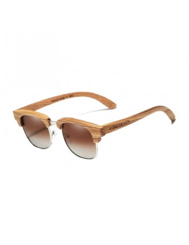 Gafas de Sol Master en Madera de Zebrano - Unisex pas chere